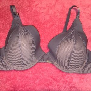 ThirdLove Shadow Stripe Plunge Bra